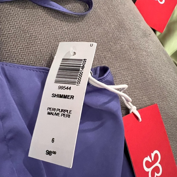 Shimmer Satin Dress - Picture 5 of 7